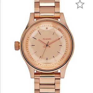Nixon Facet 38 Rose Gold Watch